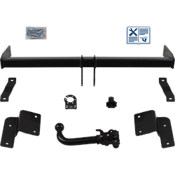 AUTO-HAK Anhängerkupplung abnehmbar inkl. Trail-Tec E-Satz 13polig universal - MITSUBISHI PAJERO PININ I