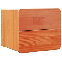 VidaXL Nachttisch Wachsbraun 39 x 34 x 33 cm