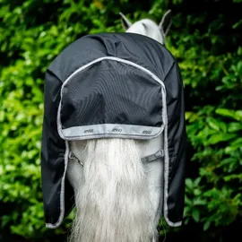 Horseware Ireland Weidedecke Amigo 0g 1200D Turnout Decke Black/Titanium Grey & Silver 140 cm - Schwarz/Grau