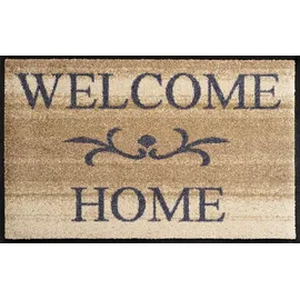 Wash+Dry Fußmatte Welcome Home beige cm,