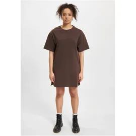 Def Mini Kleid Shirtkleid Braun S