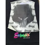 Ermax Windschutzscheibe Sport Acrylic durchsichtig Schwarz getönt für Motorrad
