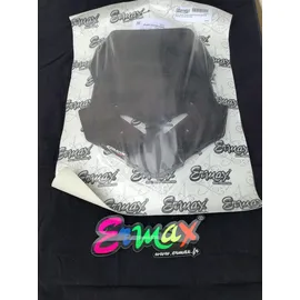 Ermax Windschutzscheibe Sport Acrylic durchsichtig Schwarz getönt für Motorrad