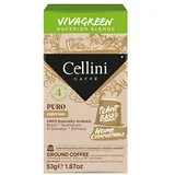 Cellini Vivagreen Puro Kaffeekapseln Arabicabohnen mild 10 Portionen