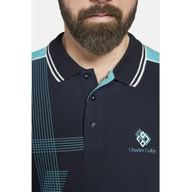 Charles Colby Poloshirt EARL DARRY dunkelblau- 60/62