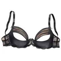 PETITE FLEUR GOLD Büstenhebe Damen schwarz Gr.85B