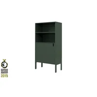 Möbel Kraft Highboard ¦ grün ¦ Maße (cm): B: