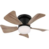 GLOBO Deckenventilator Hines SW-HL mit LED & Fernbedienung Ventilator,