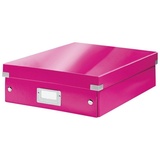Organisationsbox Click & Store pink