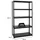 Proregal Schwerlastregal Metall 180x100x40 cm schwarz