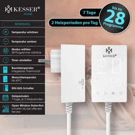 Kesser Infrarotheizung Mit Thermostat Infrarot Wandheizung Elektroheizung IP44