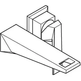 Grohe Allure Brilliant 2-Loch-Waschtischbatterie Hard Graphite