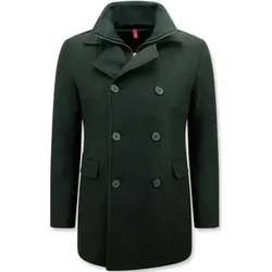 Enos  Parkas Mantel Halblang Tailliert  in Schwarz, EU XXL