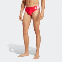Adidas 3-Streifen Badehose Pure Ruby / White S