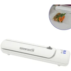 Starlyf Vakuumiergerät Vacuum Sealer – Rollenbreite 20 cm, 140 W, inkl. 20 Beutel & Rezeptheft