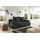 werk2 Schlafsofa WERK2 "Biggi komfortabel & elegant, Schlaffunktion, Bettkasten, Breite 206 cm", grau (anthrazit), B:206cm H:88cm T:91cm, 100% Polyester, Sofas, Schlafsofa, inkl. losen Kissen, Bouclé APHRODITE, Anthrazit