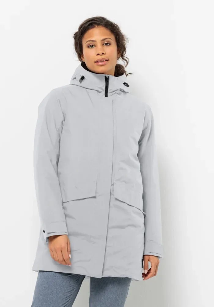 Jack Wolfskin Funktionsmantel »TEMPELHOF COAT W« Jack Wolfskin moonwalk XS (34)