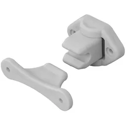 ProPlus 362622PMGR Türfänger grau mit Scharnier für Wohnwagen Wohnmobil