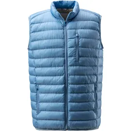 H.I.S. Steppweste H.I.S, Herren, Gr. L (52/54), blau (hell blau), Obermaterial: 100% Polyester. Futter: 100% Polyester, unifarben, Basic, Westen Steppweste, leicht und gut zu verstauen