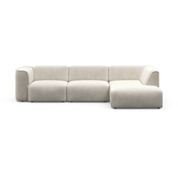 RAUM.ID Ecksofa »Merid jederzeit durch Module erweiterbar«, beige