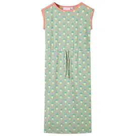 vidaXL Kinderkleid Minzgrün 140