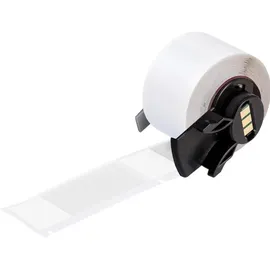 Brady Etiketten 174236 Weiß/Transparent 25,4 x 19,05 mm 100 Blatt