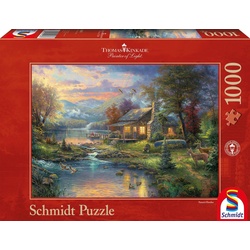 Schmidt Spiele Puzzle »Im Naturparadies«, 1000 Puzzleteile, Made in Germany