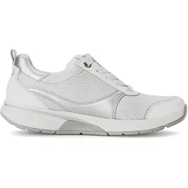 Gabor Damen Low-Top Sneaker Silber/Weiß 41