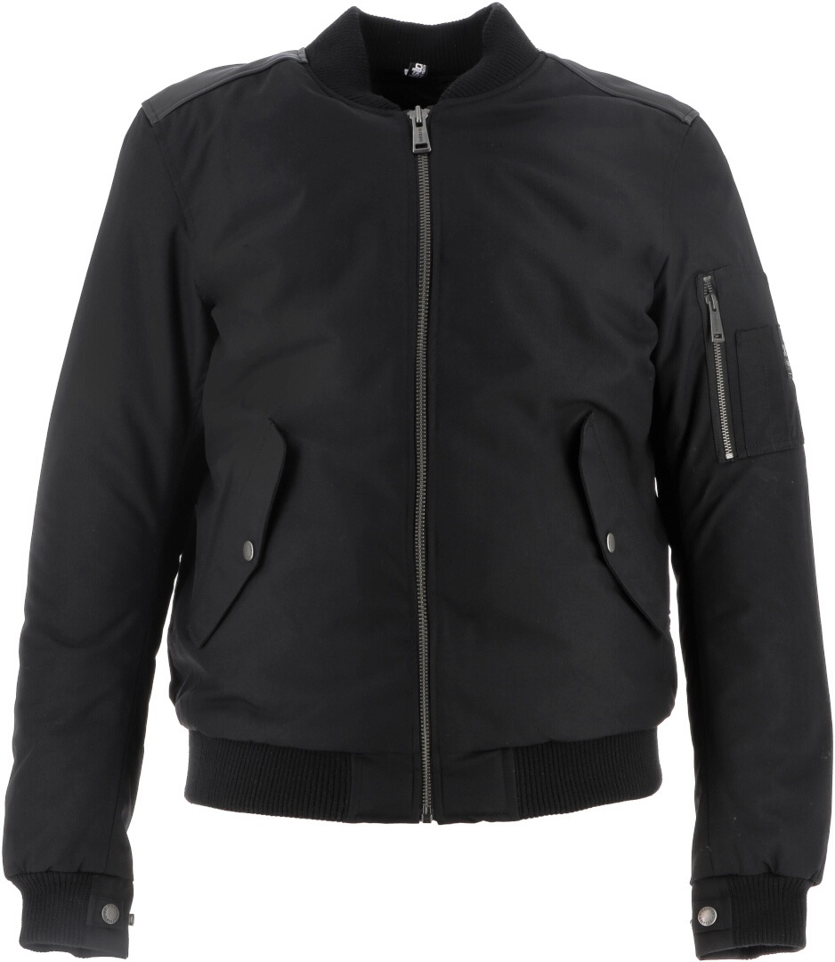 Helstons Howard Motorfiets textiel jas, zwart, L