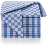Blumtal Geschirrtuch, Blau, Kariert, Quadratisch, 50x70 cm, Oeko-TEX® Kochen, Geschirrtücher & Schürzen, Geschirrtücher