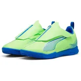 Puma Ultra 5 Play V IT JR Soccer Shoe, Fizzy Apple White-BLUEMAZING, 33 EU