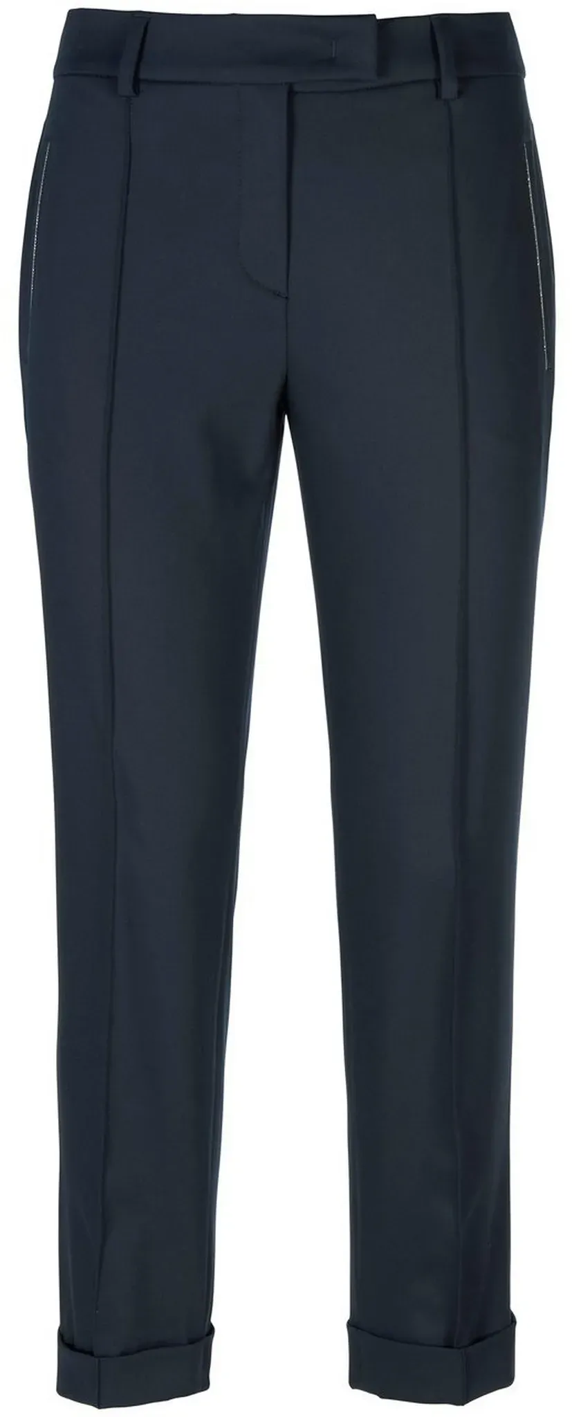 Le pantalon longueur chevilles  BASLER bleu