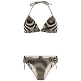 Protest Triangel-Bikini Damen Schwarz/Weiß 38