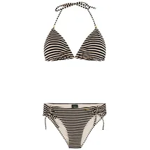 Protest Triangel-Bikini Damen Schwarz/Weiß 38