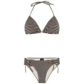 Protest Triangel-Bikini Damen Schwarz/Weiß 38