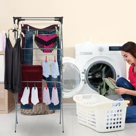 Relaxdays 1,36 m grau