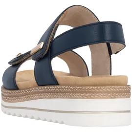 remonte Keilsandalette Damen Blau 39