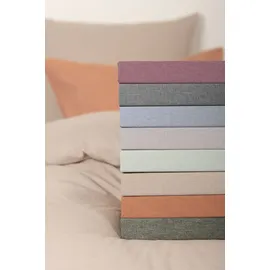 Setex Wendebettwäsche »Chambray« 2 Stk. tlg. mit Wendefunktion SETEX marzipan / B/L: cm x cm