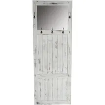 MCW Wandgarderobe Vintage 5 Haken Weiß