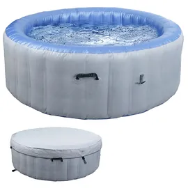 MCW N97 Ø 198 x 67 cm rund Grau-Blau