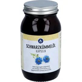 Aleavedis Naturprodukte GmbH Schwarzkümmelöl 500 mg Kapseln Bio vegan ägypt.