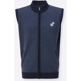 Classic Dog Strickweste Blau 50