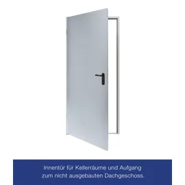 Hörmann ZK-Tür-Element links 87,5 x 187,5 cm verzinkt