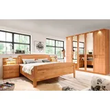 Wiemann Schlafzimmer-Set Lausanne 4-tlg. Holz Braun Erle