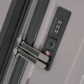 pactastic Collection 01 Koffer-Set 3-tlg. grau/coffee metallic