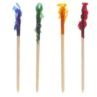 Papstar Deko-Picker 6,8 cm 10000 St. Farbig sortiert