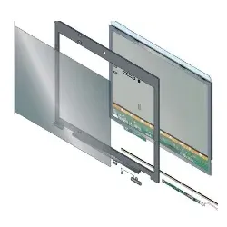 3M ALCF-P-KIT-MATTE, Rahmenloser Blickschutzfilter, Matt, Privatsphäre