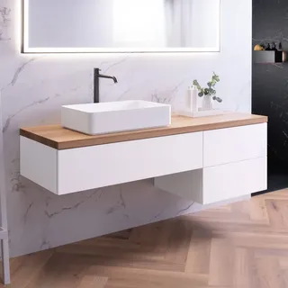 Neoro n50 Massivholz-Konsolenplatte B: 100 cm BN0403W1