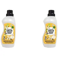 Marcel's Green Soap - Weichspüler Vanille & Baumwolle - Weichspüler - Frei von Kunststoffen und Palmöl - Umweltfreundlich - Vegan - 750ml (Packung mit 2)