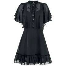 Hell Bunny Imperia Dress Sommerkleid Schwarz XL